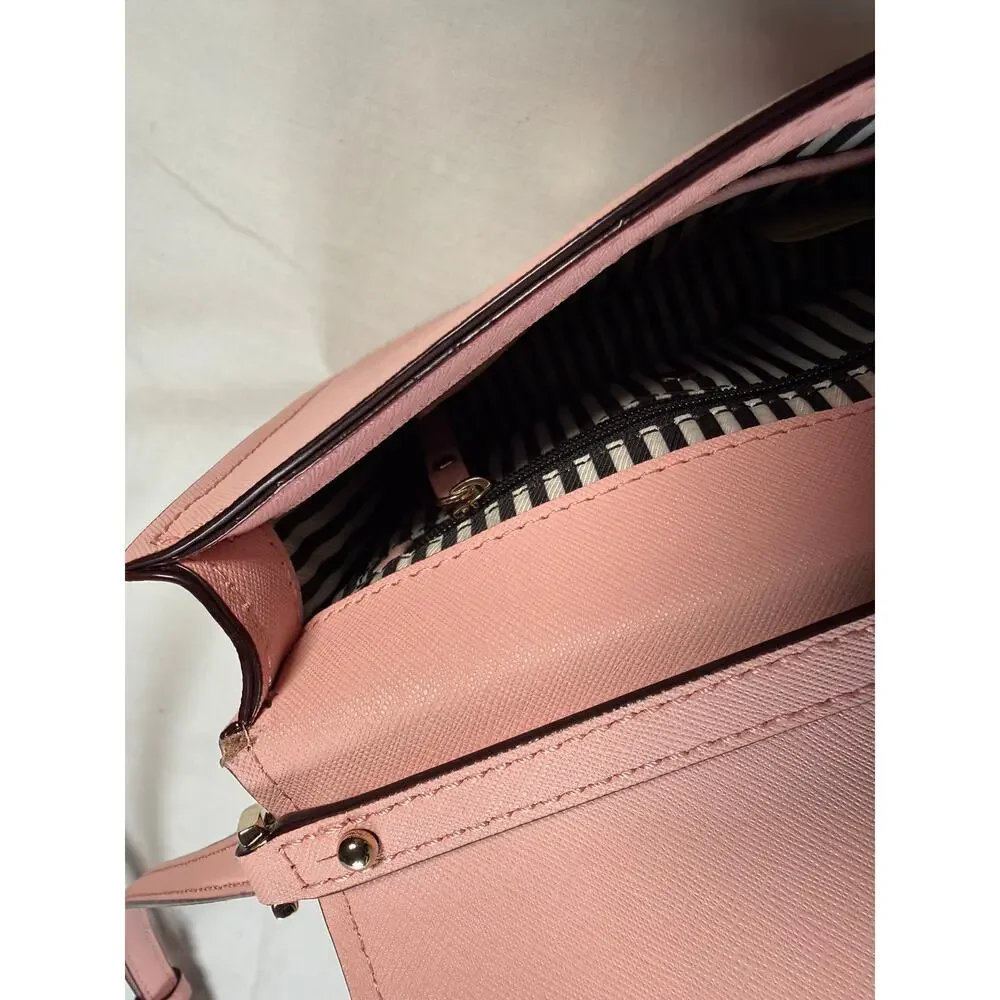Kate Spade Cedar Street Crossbody Purse Bag Pink Leather Purse